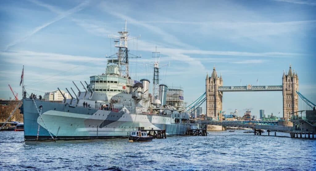 HMS Belfast Quarter Deck, photo 1