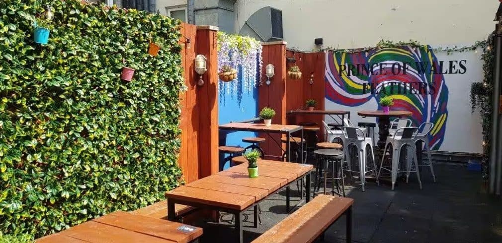 Roof Terrace at The Prince of Wales Feathers, photo 1