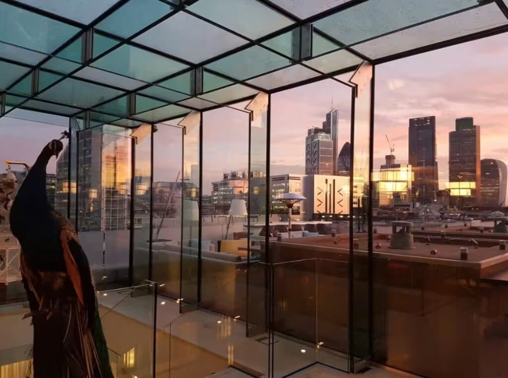 The Glass Box at Aviary Rooftop Bar & Restaurant, photo 1