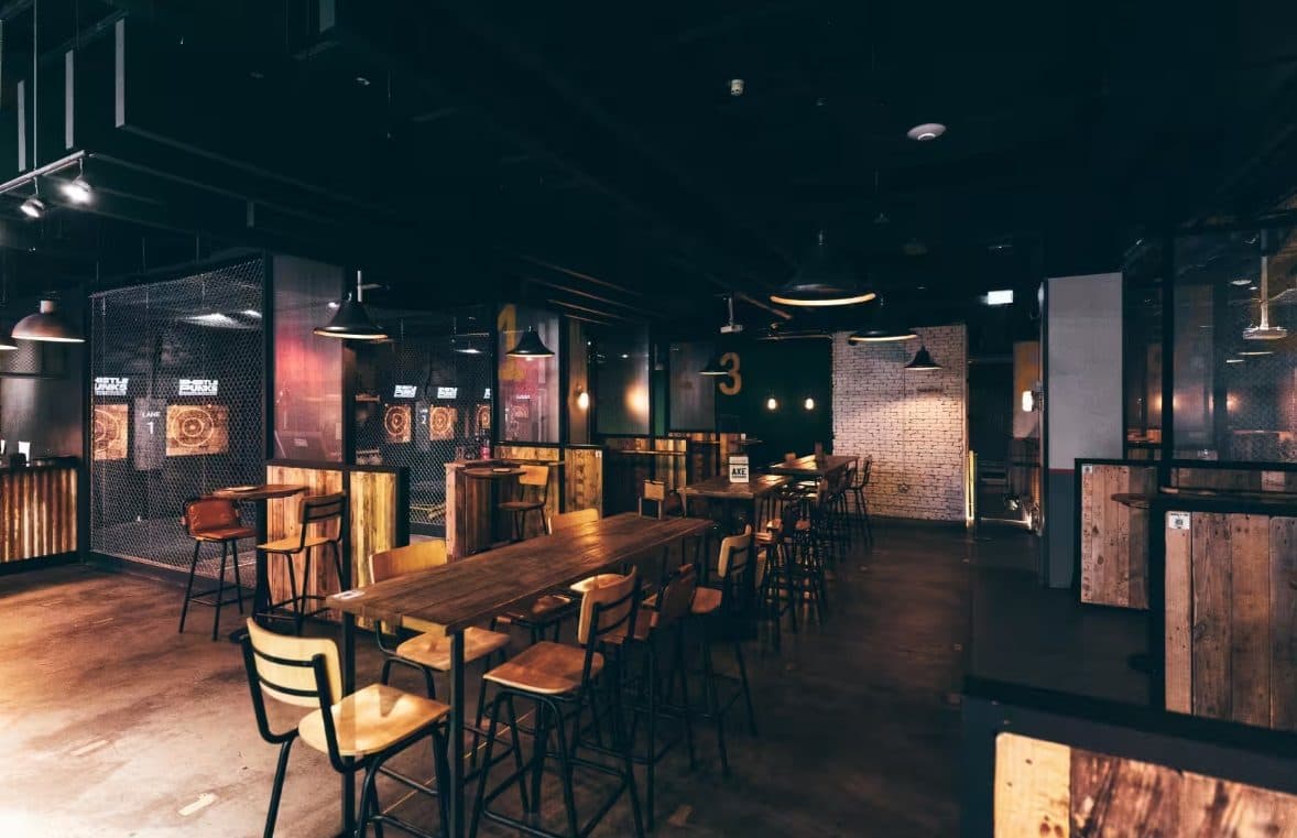 Entire Venue at Whistle Punks Urban Axe Throwing London, photo 1