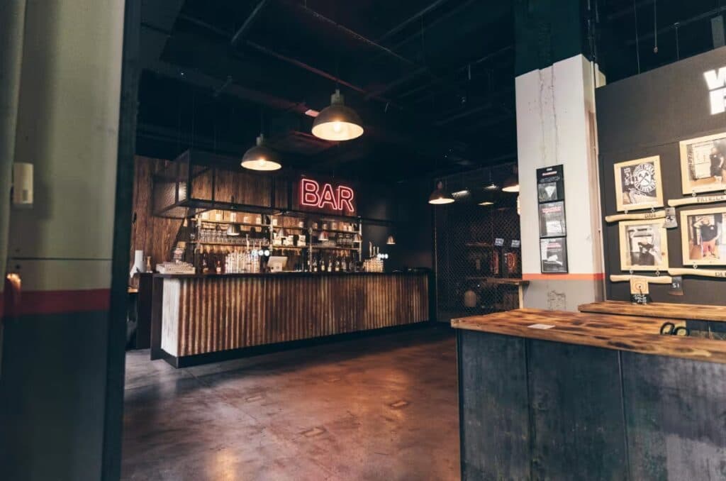 Entire Venue at Whistle Punks Urban Axe Throwing London, photo 5