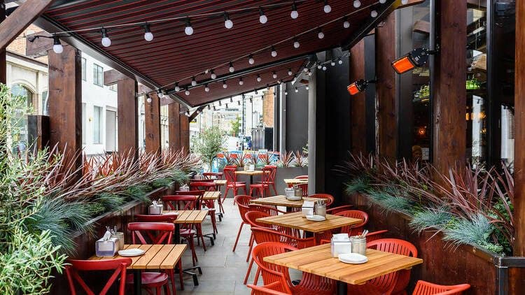 Pergola at Camino Shoreditch, photo 5