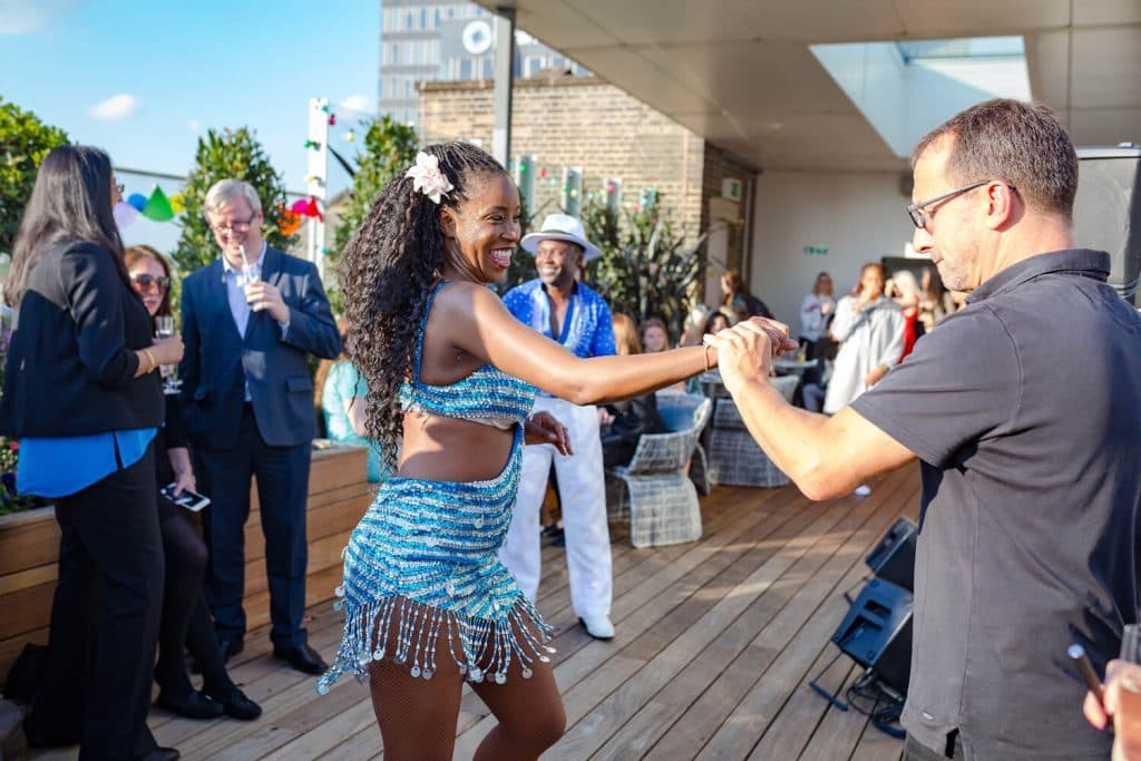 A Memorable Corporate Summer Party at 30 Euston Square's Rooftop Terrace