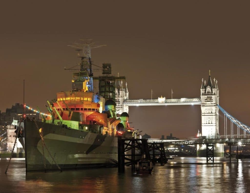 A Night of Celebration Aboard HMS Belfast with An Energy Providing Company