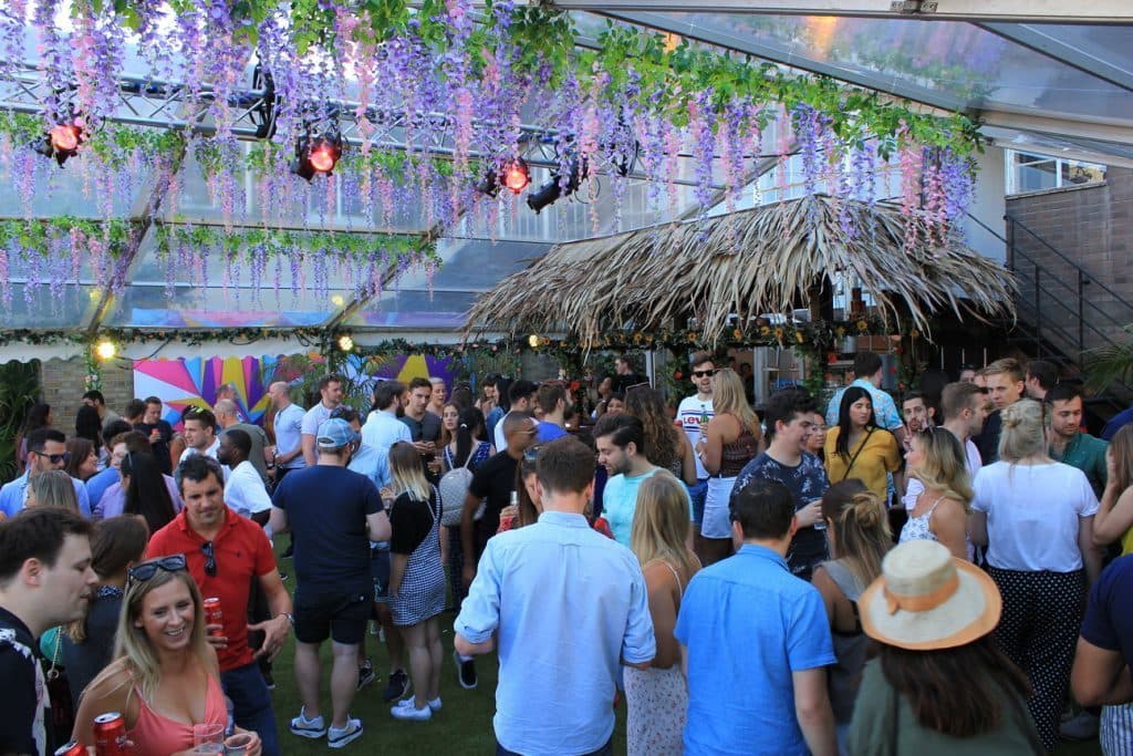 A Tropical Paradise at City Summer House London: A Corporate Summer Party to Remember