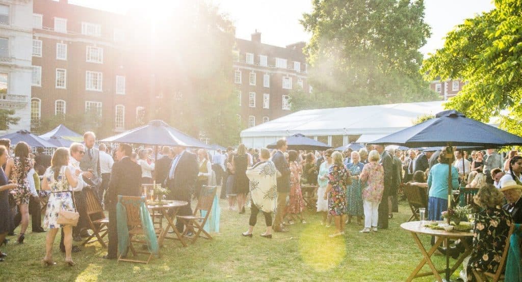 A Summer to Remember: A Foreign Exchange Company's Unforgettable Corporate Bash at Inner Temple Gardens