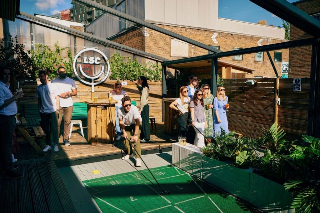 London Shuffle Club Hosts an Epic Corporate Summer Party for a Media Company