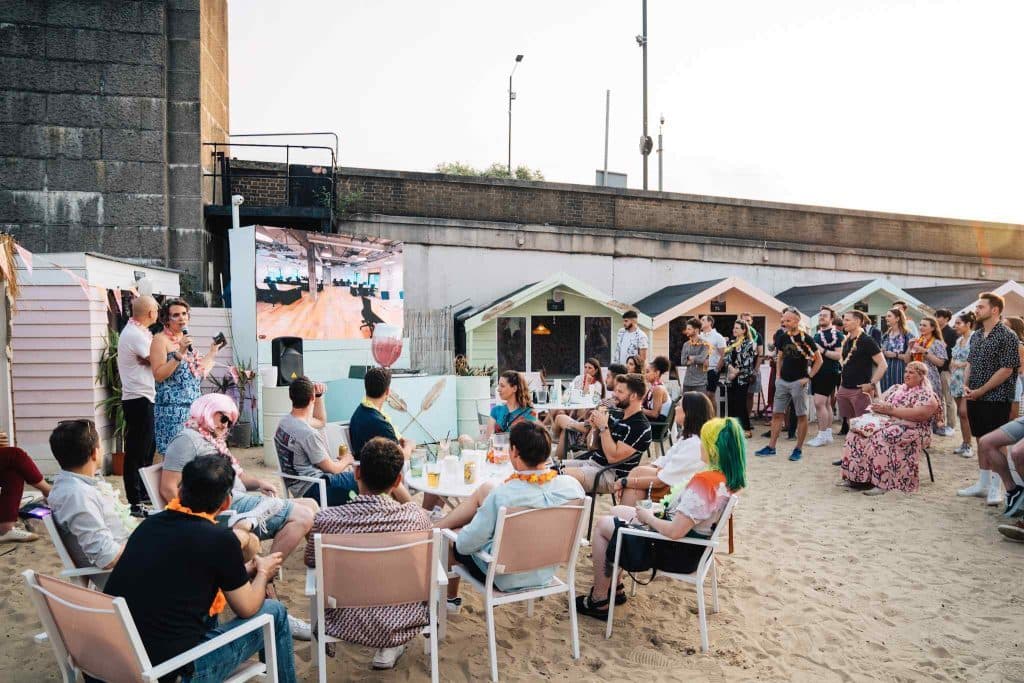 Sandy Toes and Smiles: A Digital Services Company's Epic Summer Party at Neverland