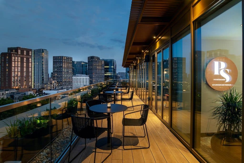 Summer Vibes and Stunning Views: A Software Development Company's PocketSquare Skyline Bar Party