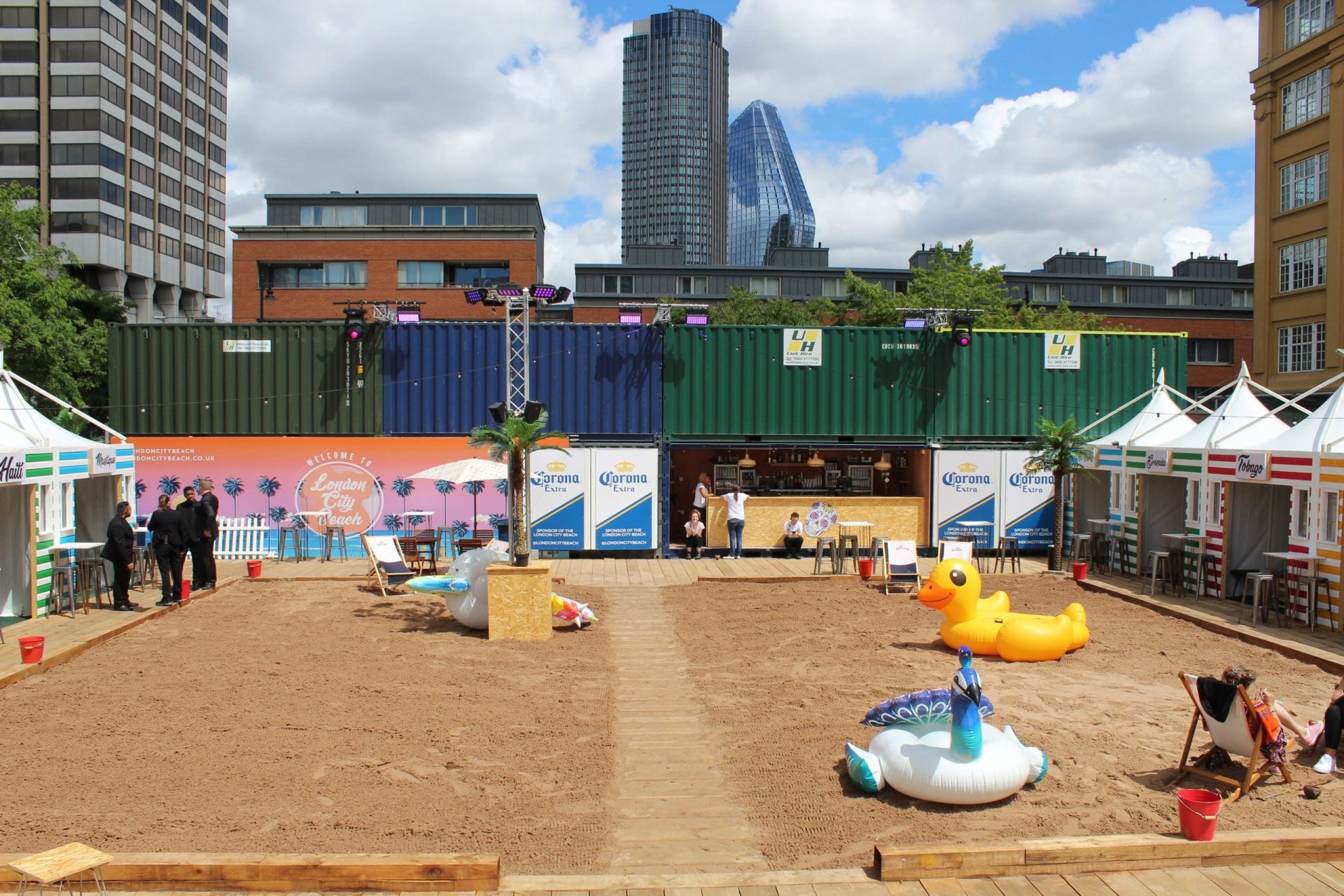 London City Beach Summer Party Venue