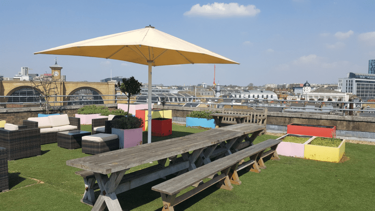 Grand Connaught Rooms Garden Summer Party Venue