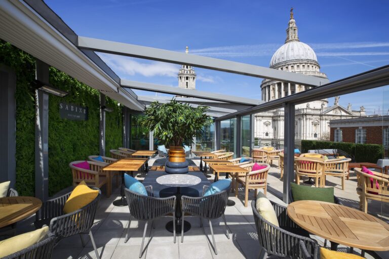 Sabine Roof Terrace St Pauls London Summer EC2