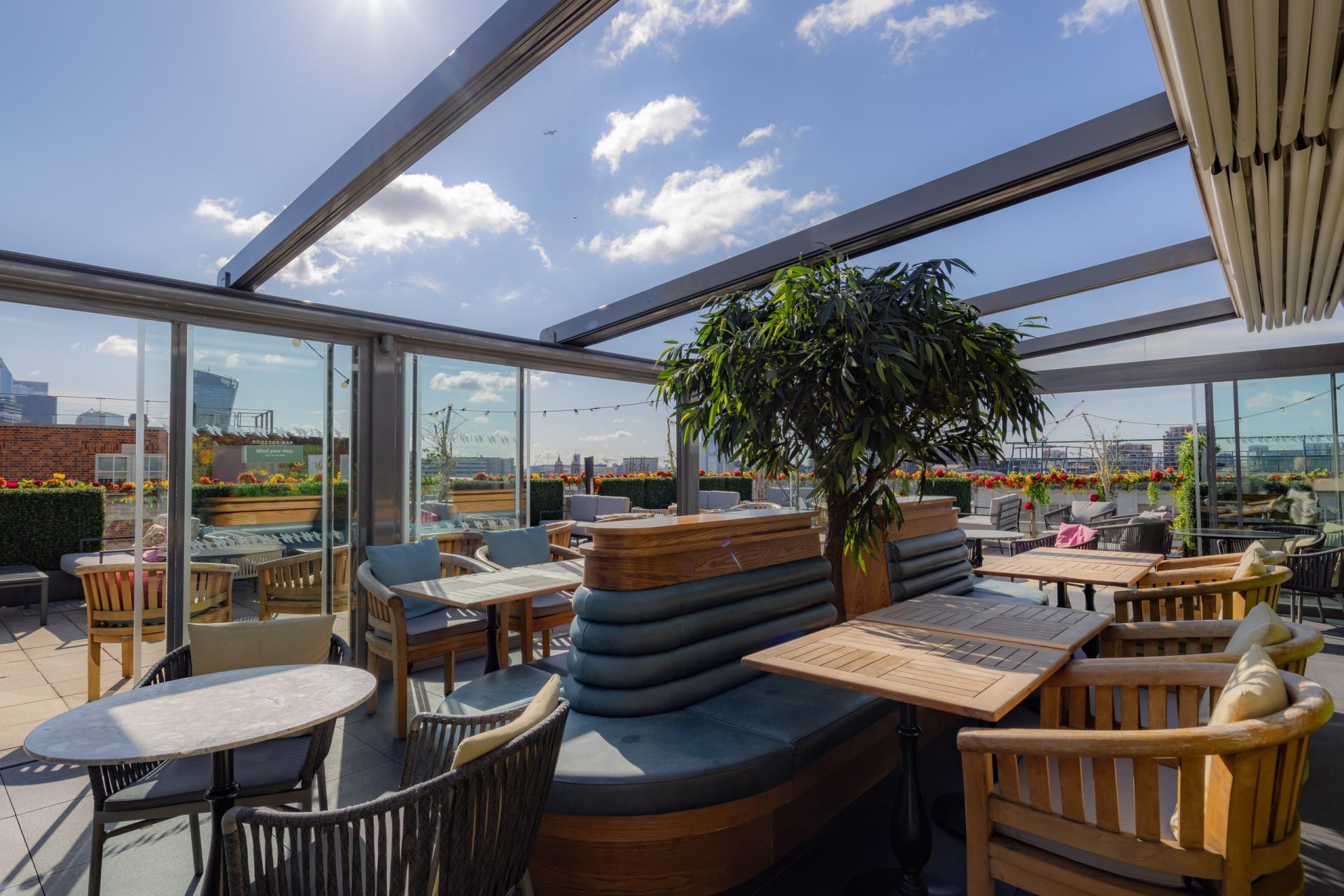 Sabine Roof Terrace St Pauls London Summer EC2