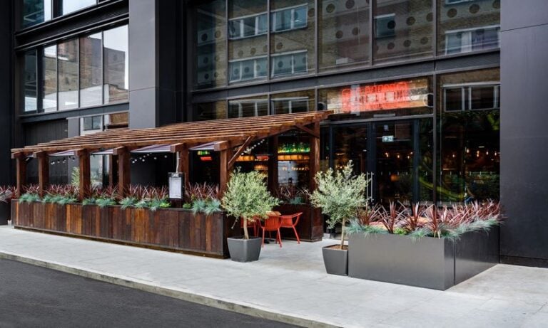 Pergola Camino Shoreditch London Summer Party