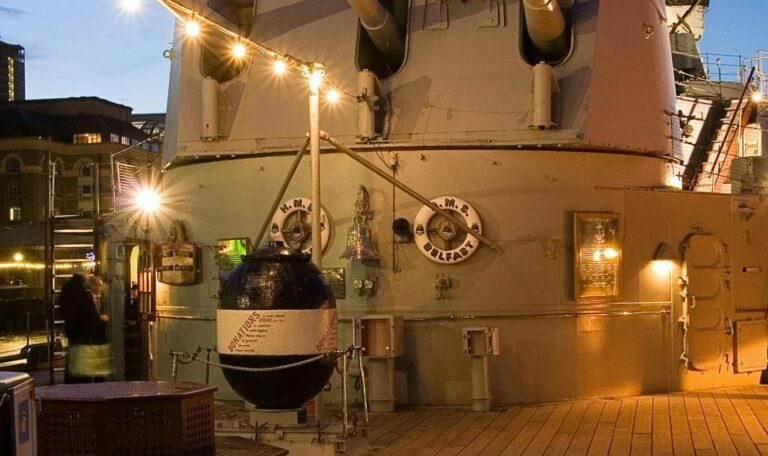 HMS Belfast London Summer Party Venue