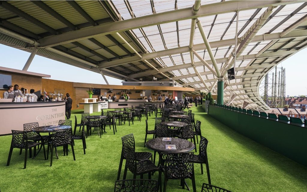 The Kia Oval s Corinthian Roof Terrace Summer Party Venues London The Kia Oval s Corinthian Roof Terrace Summer Party Venues London