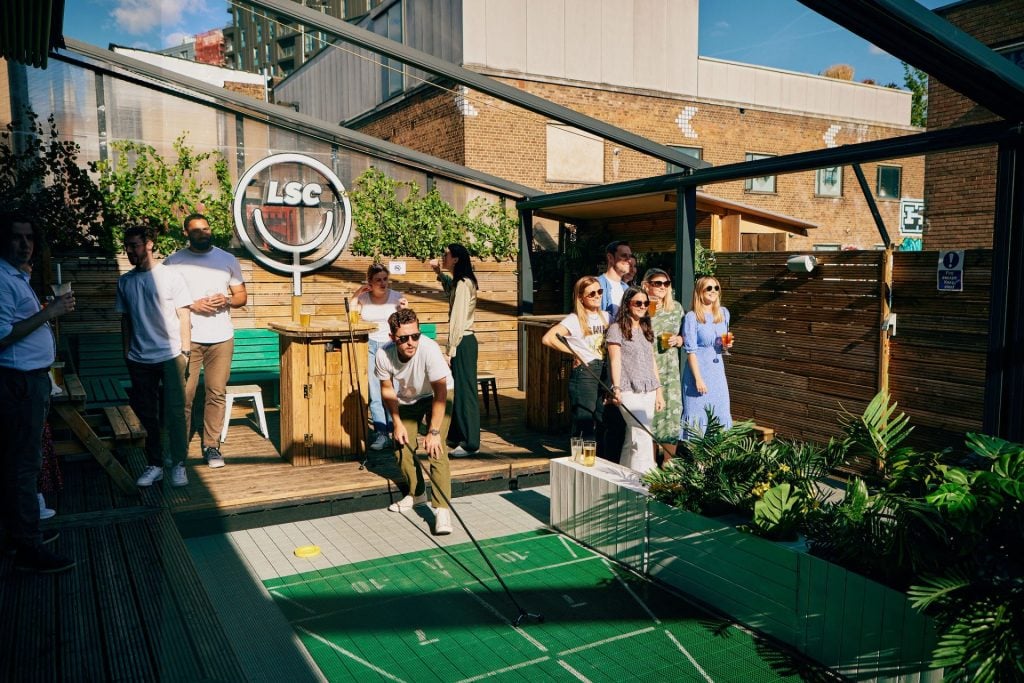 London Shuffle Club Hosts an Epic Corporate Summer Party for a Media Company