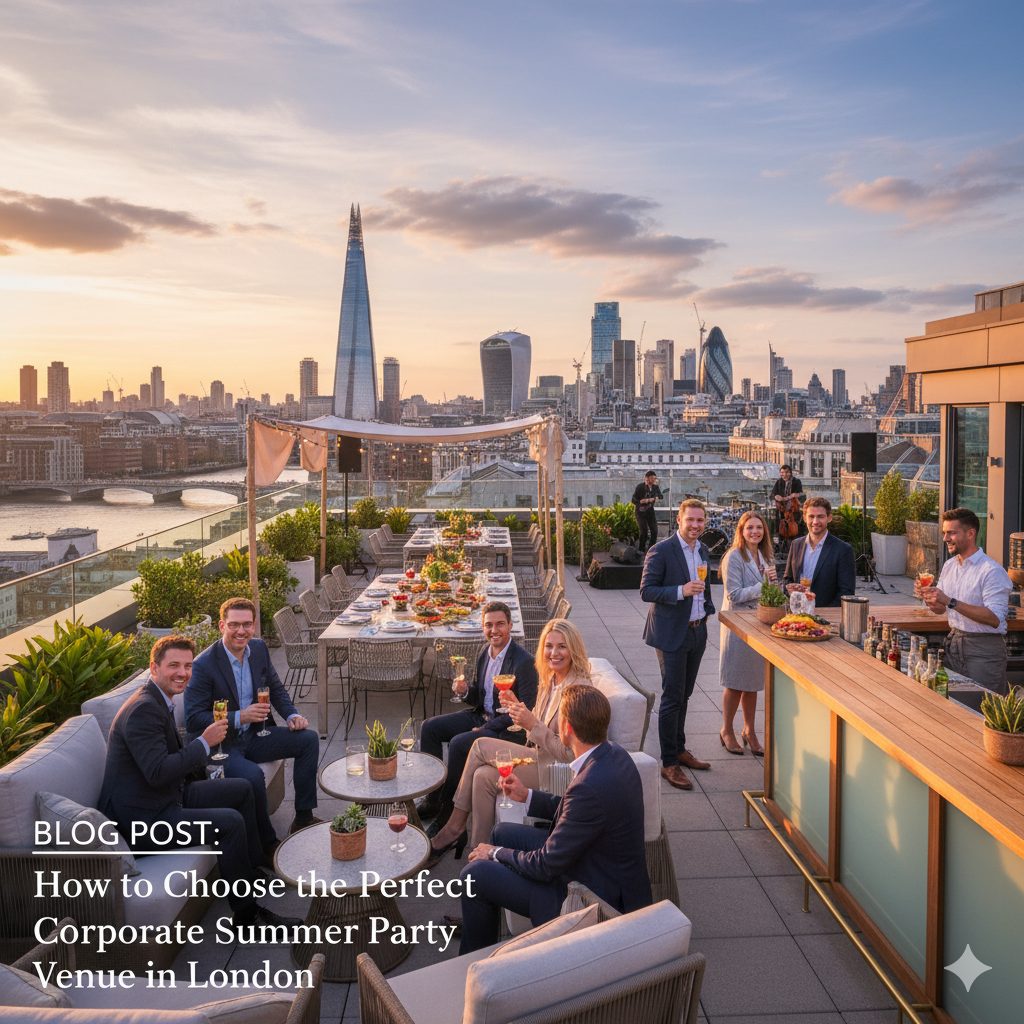 How to Choose the Perfect Corporate Summer Party Venue in London