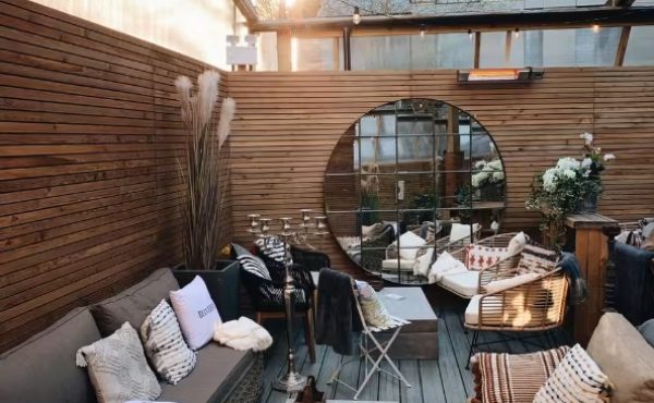 Backyard at The Light Bar London Summer Party