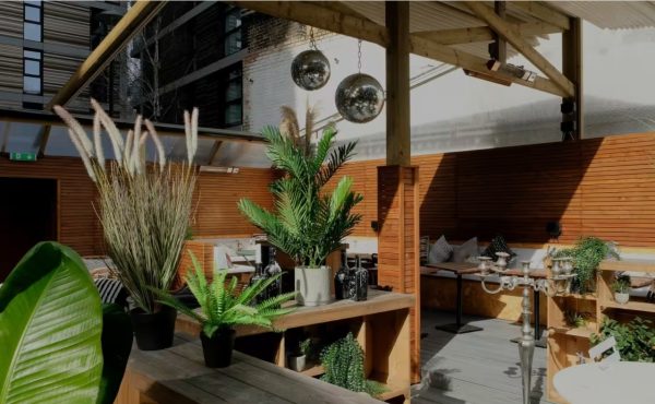 Backyard at The Light Bar London Summer Party