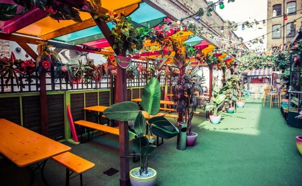 Barrio Shoreditch Tropical Yard Summer Party London