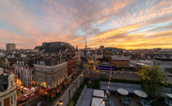 Century Club terrace London Summer Party Venue