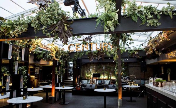 Century Club terrace London Summer Party Venue