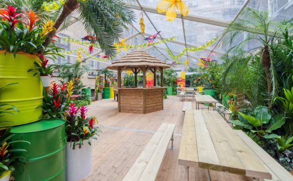 Courtyard Marquees The Brewery London Summer Party