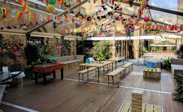 Courtyard Marquees The Brewery London Summer Party
