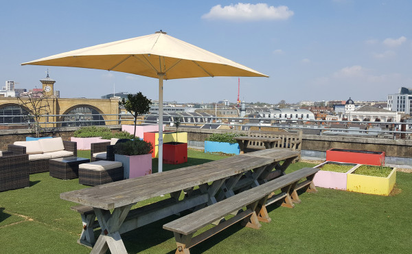 Grand Connaught Rooms Garden Summer Party Venue