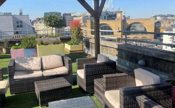 Grand Connaught Rooms Garden Summer Party Venue