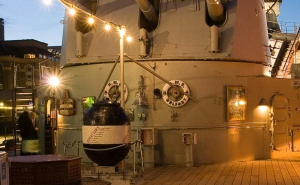 HMS Belfast London Summer Party Venue