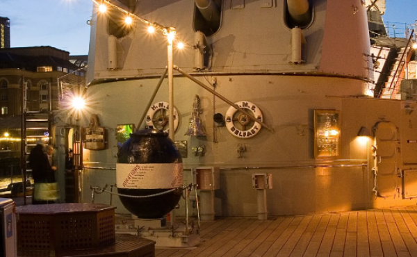 HMS Belfast London Summer Party Venue