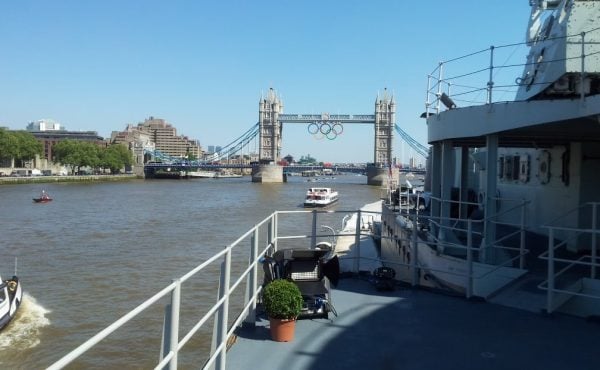 Jubilee Deck HMS Belfast London Summer Party Venue