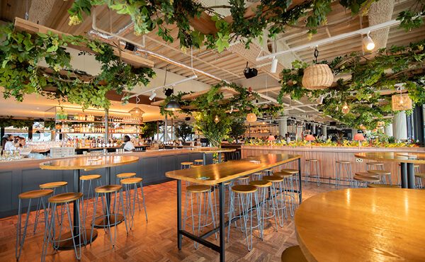 Pergola on the Wharf London Summer Party Venue