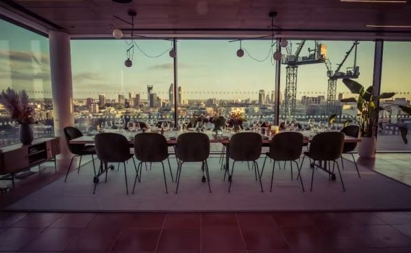 Private Dining Room South Rose Court Events London Summer Party Venue