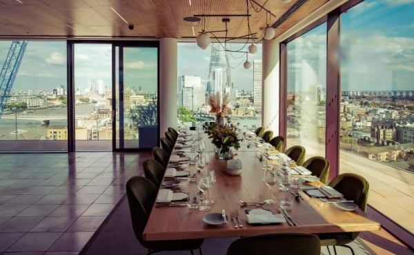 Private Dining Room South Rose Court Events London Summer Party Venue