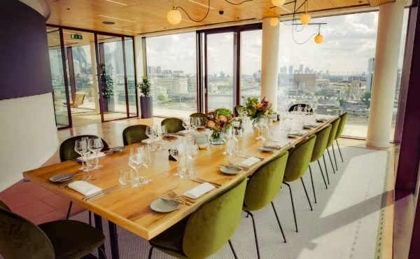 Private Dining Room South Rose Court Events London Summer Party Venue