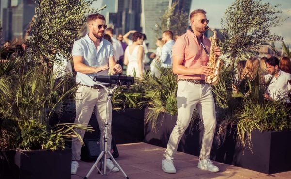 Roof Terrace Rose Court Events London Summer Party Venue