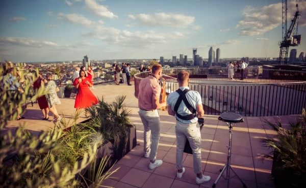 Roof Terrace Rose Court Events London Summer Party Venue