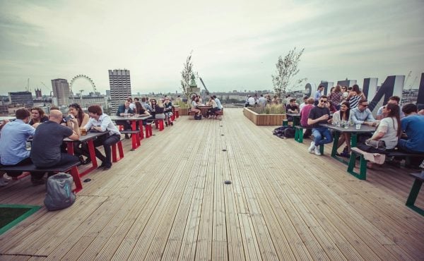Roof Terrace Sea Containers Events London Summer Party Venue