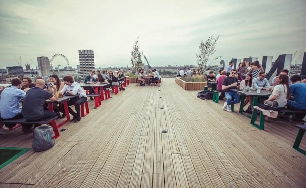 Roof Terrace Sea Containers London Summer Party Venue