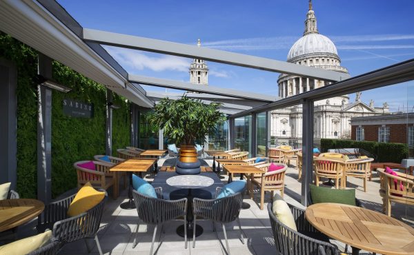 Sabine Roof Terrace St Pauls London Summer EC2