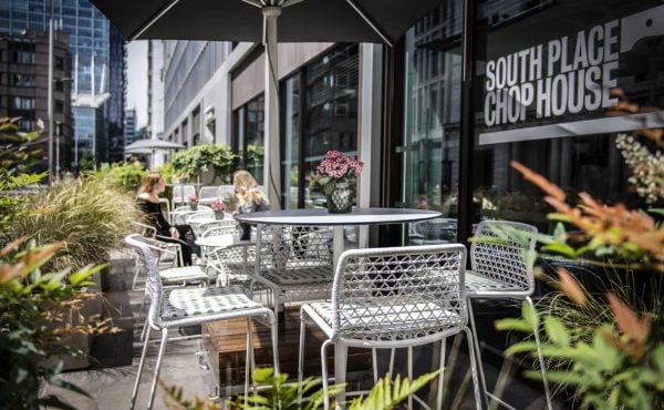 Secret Garden South Place Hotel London Summer Party