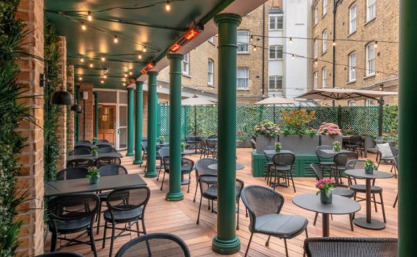 Sloane Club Roof Terrace Summer Venue London SW1