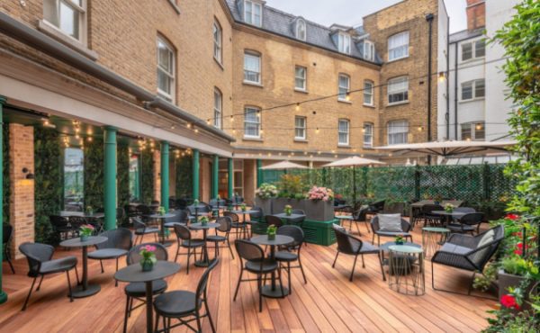 Sloane Club Roof Terrace Summer Venue London SW1