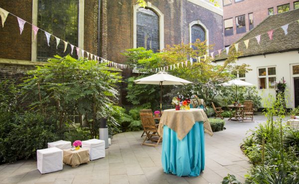 Stationers Hall Garden London Summer Party Venue