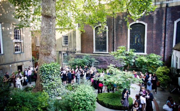 Stationers Hall Garden London Summer Party Venue