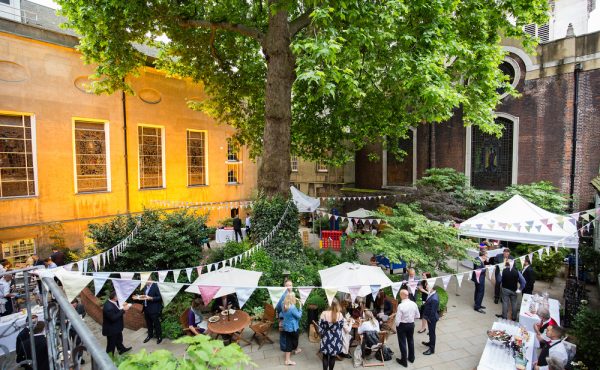 Stationers Hall Garden London Summer Party Venue