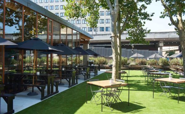 Terrace at The Green Room London Summer Party
